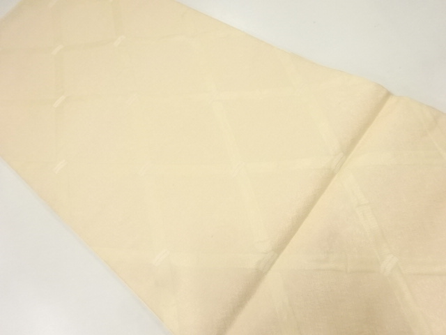アンティーク　襷模様織出し袋帯（材料）